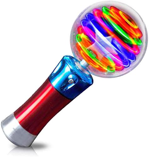 Illuminate the night with the captivating light-up magic ball toy wand
